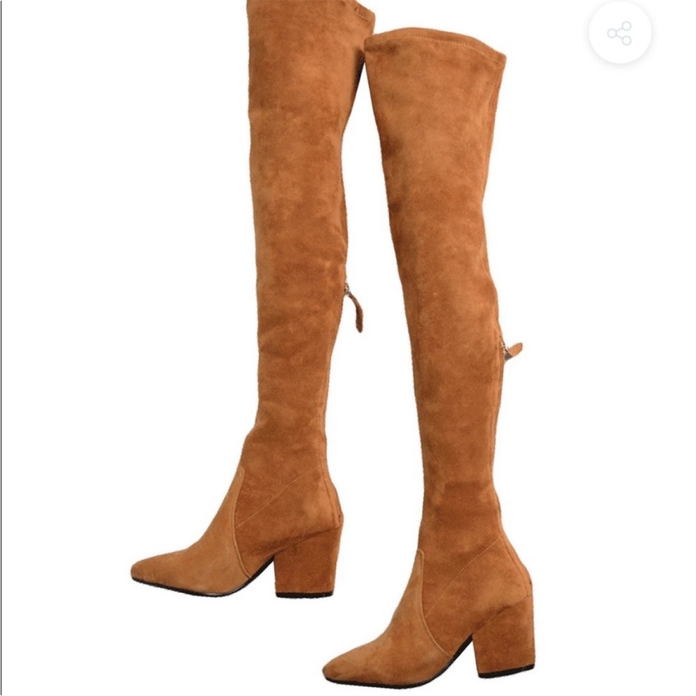 Goodnight Macaroon ‘Marlo’ over the knee boot size 6